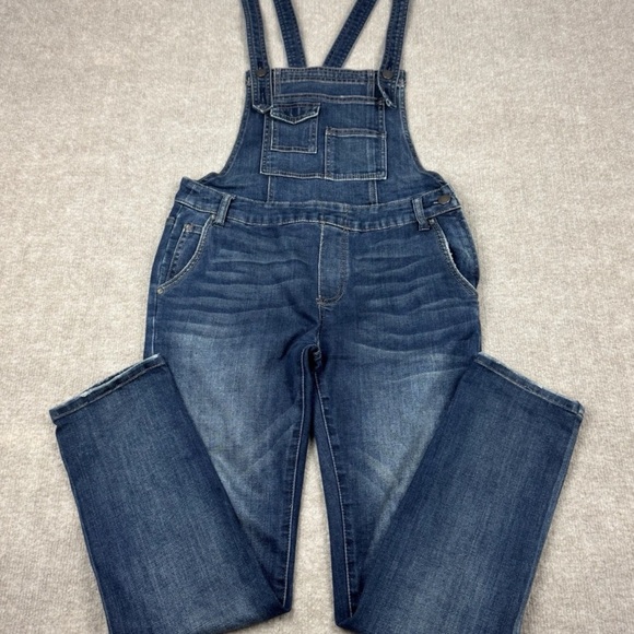 Free People Dark Blue Women's Jeans Overalls - Picture 12 of 15